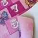 Дитячий килимок &ldquo;Princess Classics Pink&rdquo; &mdash; рожевий килим для дівчинки з класиками та принцесою, антиковзкий безворсовий килим Туреччина