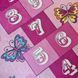 Дитячий килимок &ldquo;Princess Classics Pink&rdquo; &mdash; рожевий килим для дівчинки з класиками та принцесою, антиковзкий безворсовий килим Туреччина