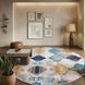 Безворсовый круглый ковер MAROCCO B