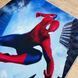 Детский ковер Человек-Паук Spiderman для мальчика в детскую комнату, безворсовый антискользящий ковер из мягкой плюшевой микрофибры.