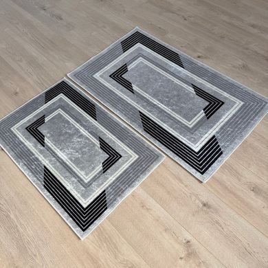 Комплект ковров для ванной 50x80 + 60x100 см