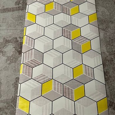 Кухонний килим з екошкіри &laquo;Geo Lemon&raquo; ( 6 мм)