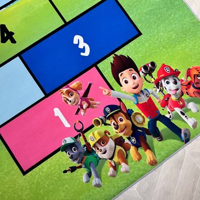 Детский безворсовый ковер PAW PATROL HOPSCOTCH