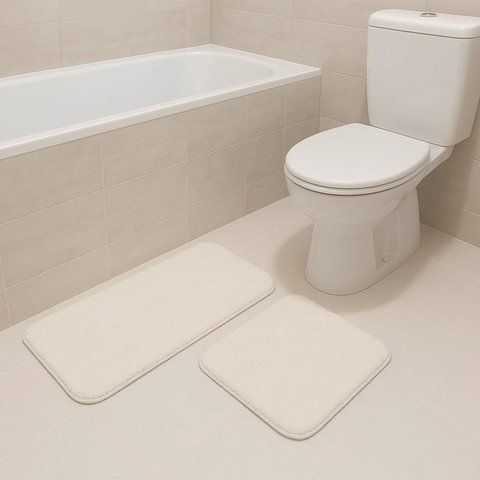 Комплект килимів для ванної 50Х60 + 60x100 см