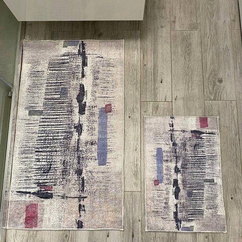 Комплект килимів для ванної MODERN ART 40x60 + 60x100 см