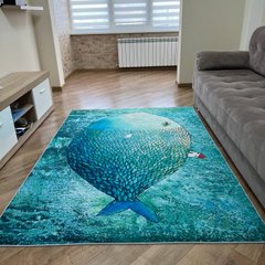 Безворсовий килим FISH