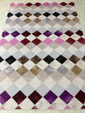 Фіолетовий безворсовий дитячий килим Diamond Purple 160&times;230 см
