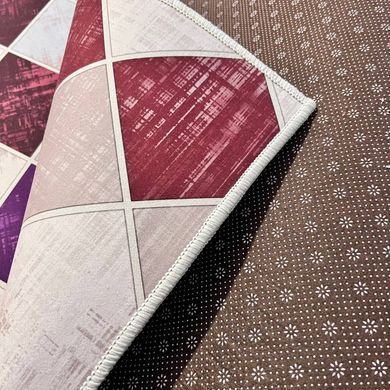 Фіолетовий безворсовий дитячий килим Diamond Purple 160&times;230 см