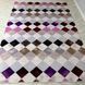 Фіолетовий безворсовий дитячий килим Diamond Purple 160&times;230 см
