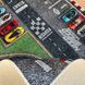 Дитячий килим Hot Wheels з гоночною трасою, машинками та літаком Soft Collection &laquo;Великий старт&raquo;