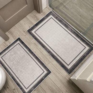 Комплект килимів для ванно 50х80 + 60x100 см