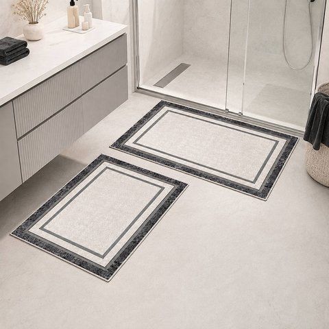 Комплект килимів для ванно 50х80 + 60x100 см