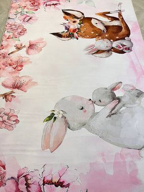 великий дитячий килим 150х230 см для дівчинки сучасний дизайнерський