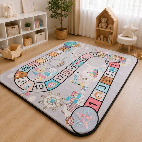 Детский ковёр-мат Сказочная игра 150х200 см