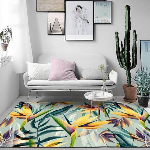 Безворсовый ковер TROPICAL LEAVES
