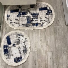 Комплект килимів для ванної 50x80 + 60x100 см
